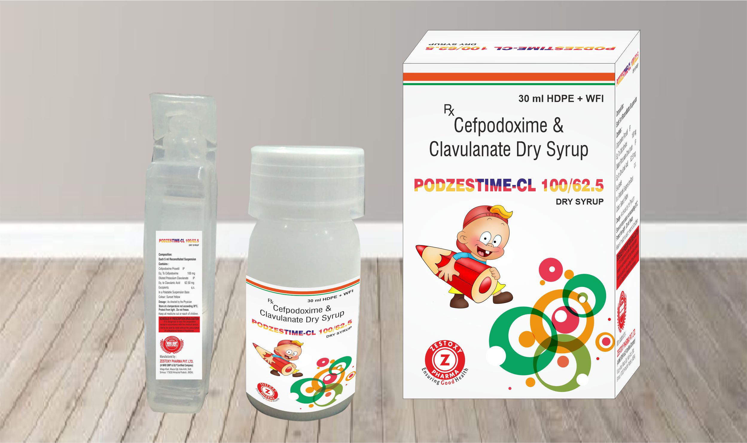 PODZESTIME - CL 100-62.5 SYRUP